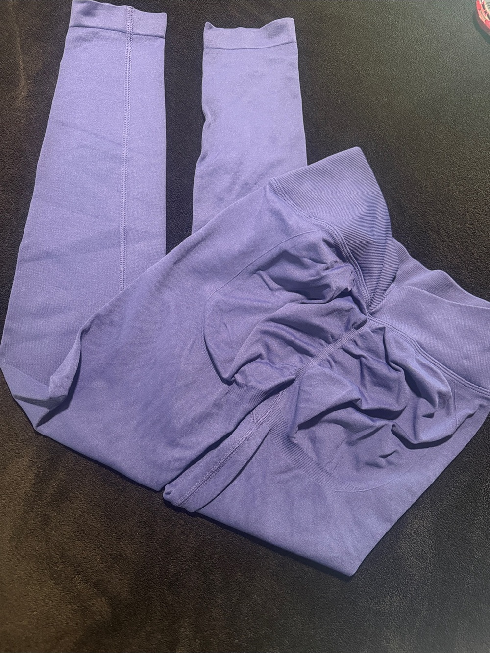 No brand blue/purple Active Leggings S